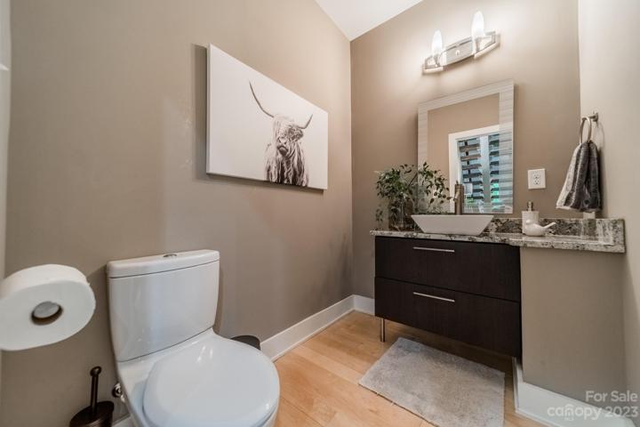 Half bath on main
