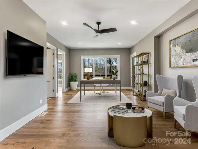 Virtual Staging Representation for Lower Level Living Room