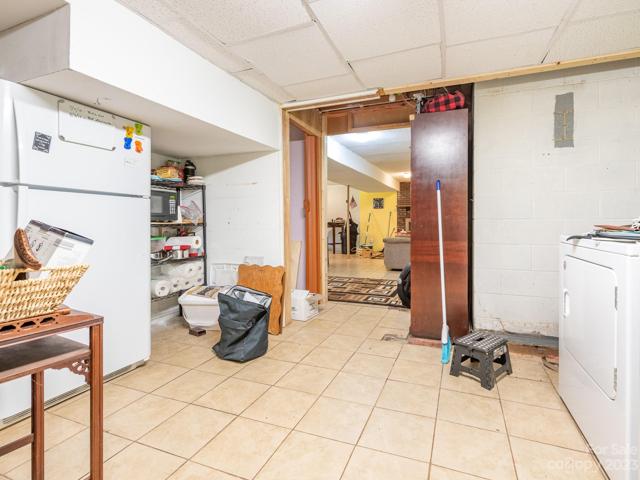 Downstairs kitchen plus laundry