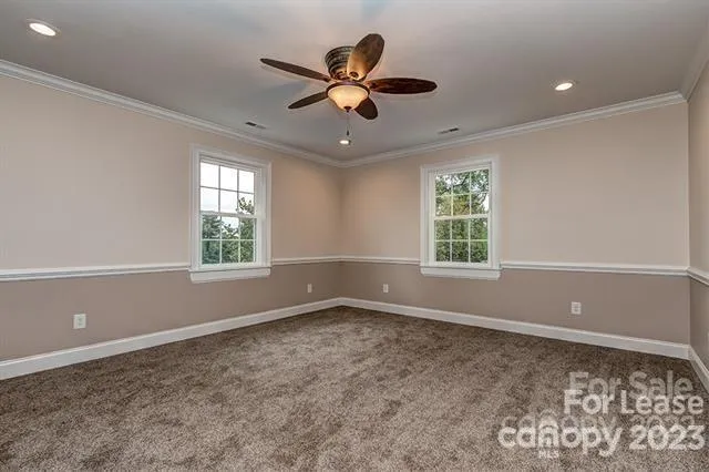 Bonus room with closet