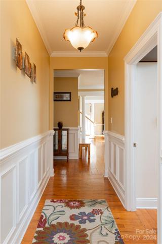 Enjoy the custom features of this beautiful hallway.
