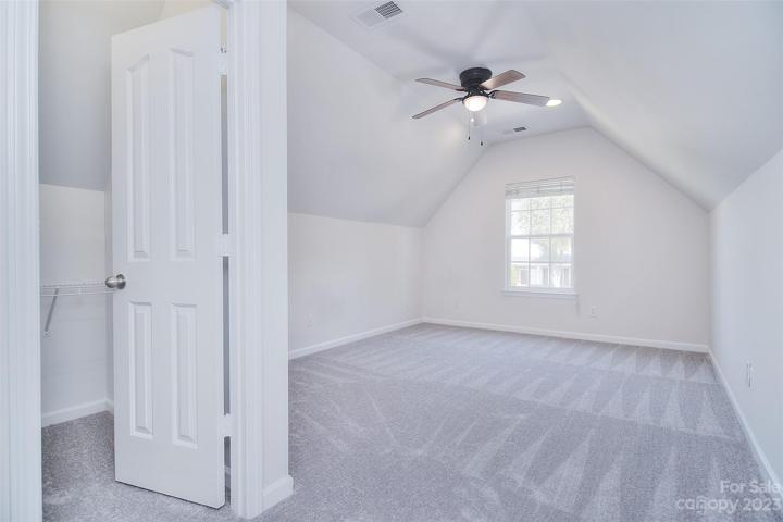 With its generous size this fourth bedroom could also be used as a bonus room.