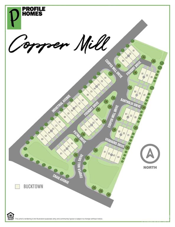 Copper Mill Community Map