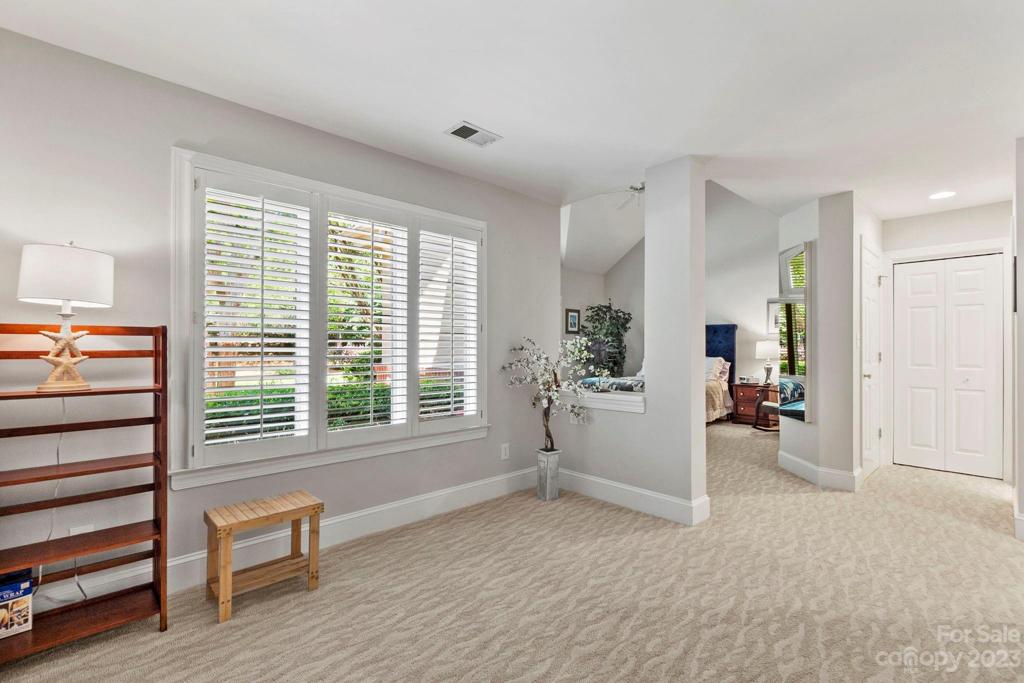 Sitting area of primary bedroom