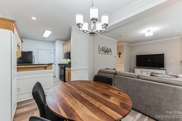 dining area facing kitchen & great room