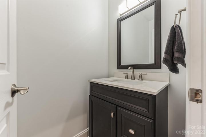 downstairs half-bath
