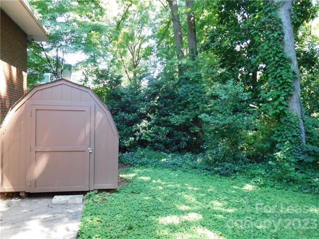 Lockable, outside storage.