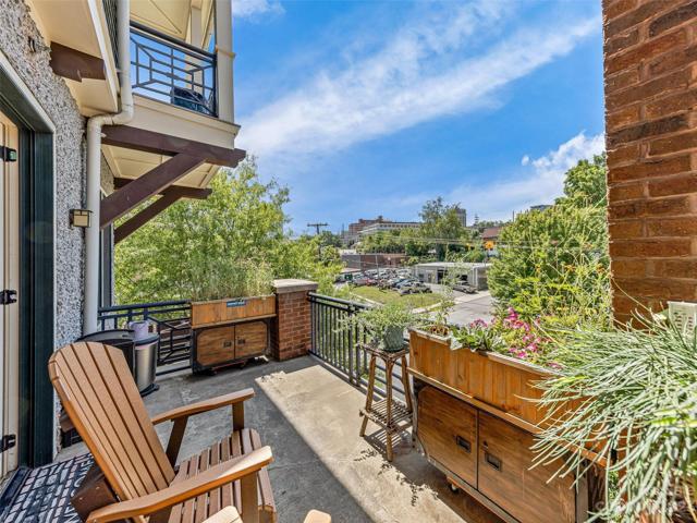 Balcony facing Broadway