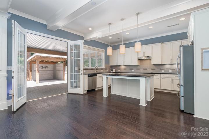 French doors to lead you to your outdoor oasis