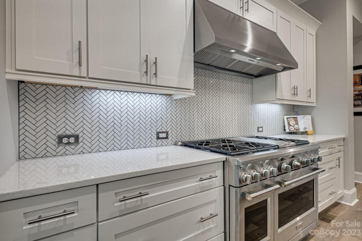 Gas Range and Double Ovens