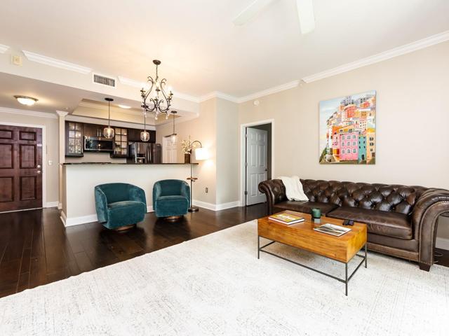 Family room towards Primary Bath