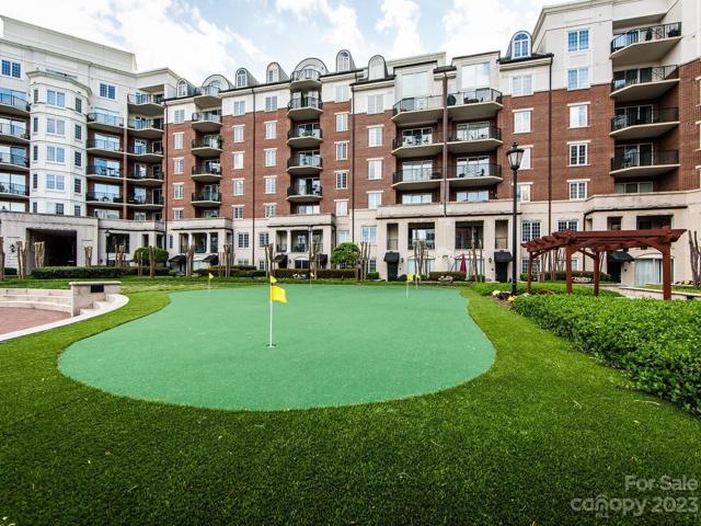 Close up of the Putting Green