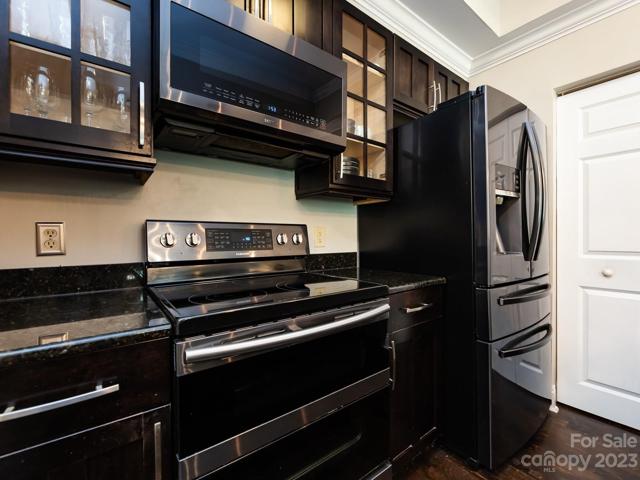 Matching black appliances