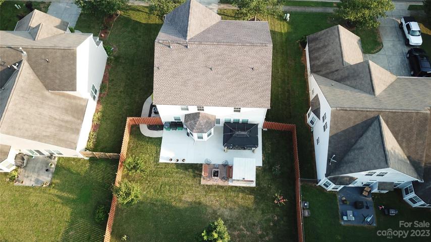Aerial Backyard Close
