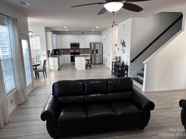 Living Room to Kitchen Open View