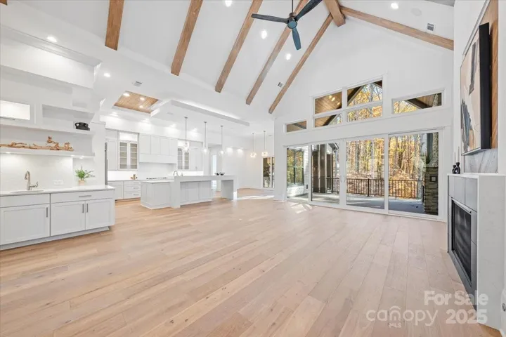 Great Room into Kitchen