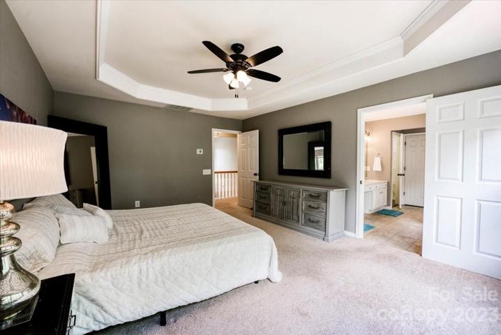 large primary bedroom
