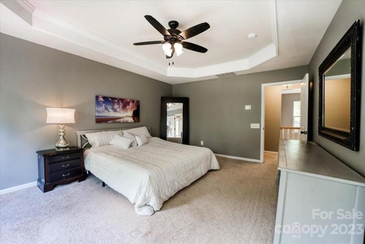 large primary bedroom
