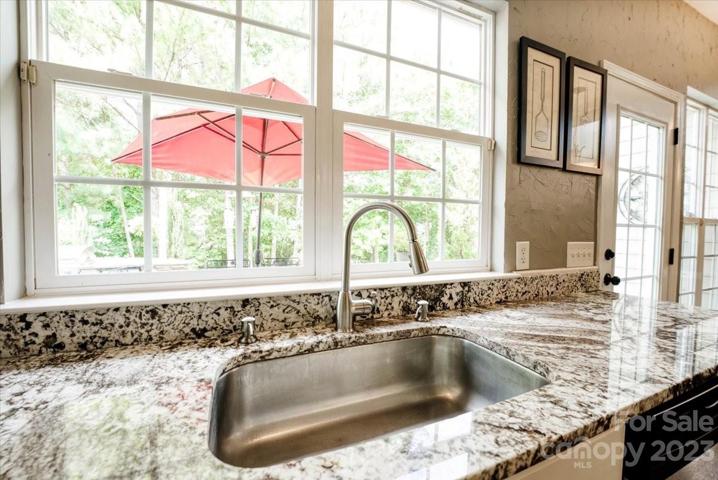 large kitchen with island
