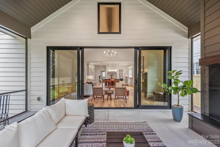 Screened in back porch