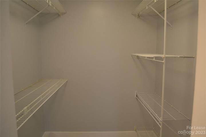 Primary closet