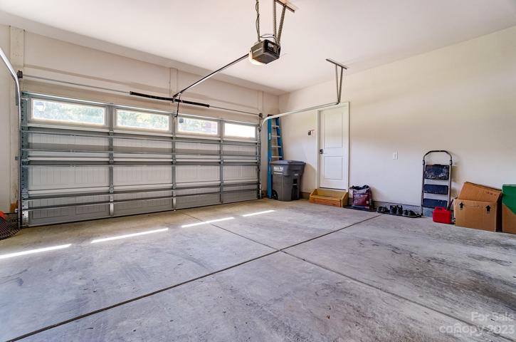 Large 2 car garage