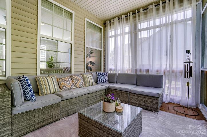 Main level screened in porch