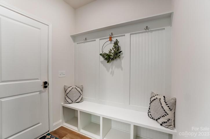 Drop zone off garage