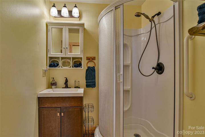 Guest cabin full bathroom