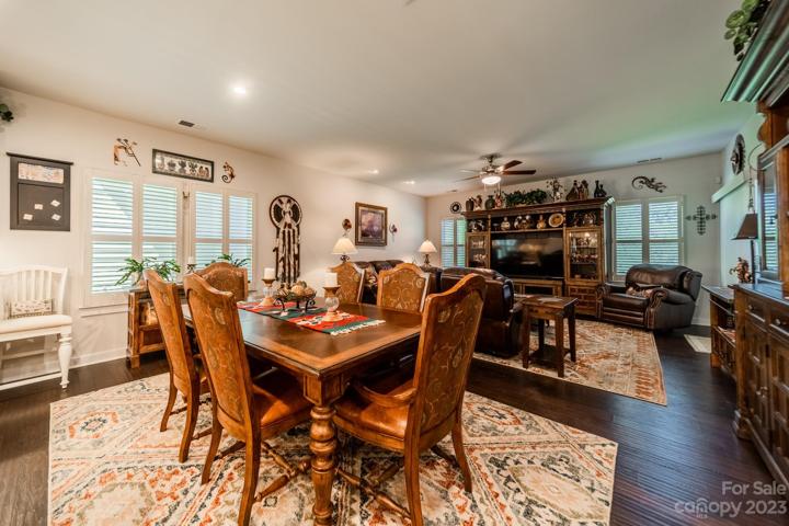 Dining Area into Family Room