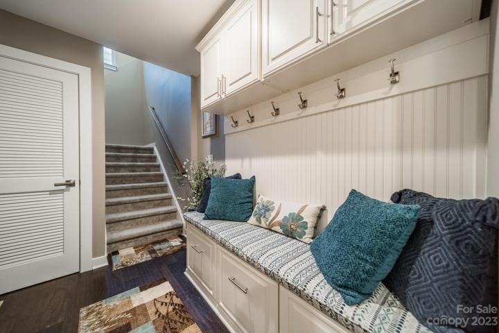 Drop zone & Stairs to second level