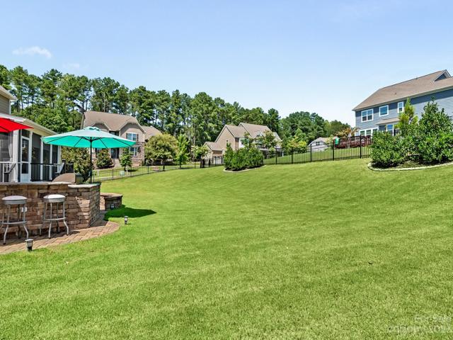 Rear View of property, w/curbing, planted hollies, little gem magnolias & crepe myrtles