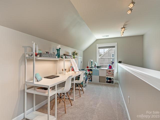 3rd Flr - Nook for crafts/office, etc., custom track lighting