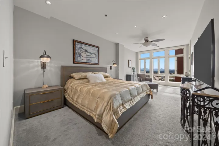 Extra large primary bedroom.