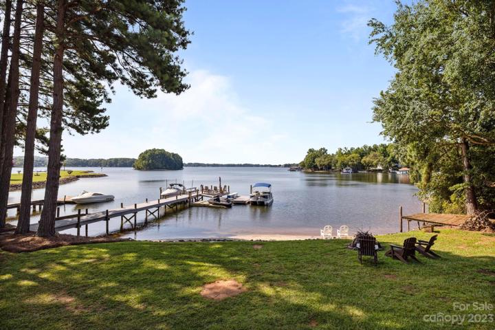 View from lake side.