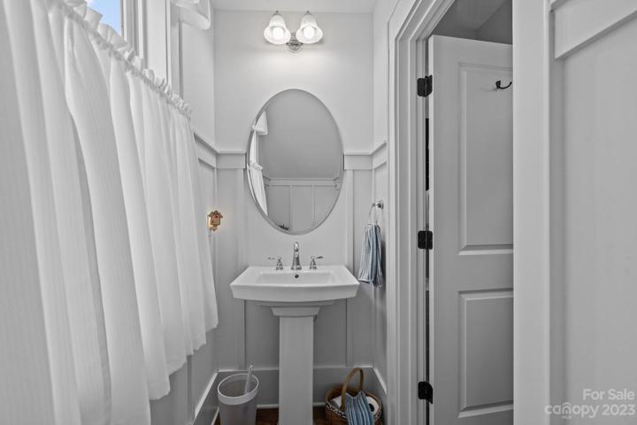 Downstairs half bath