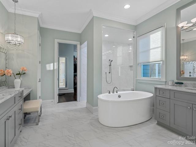 Owner suite bathroom