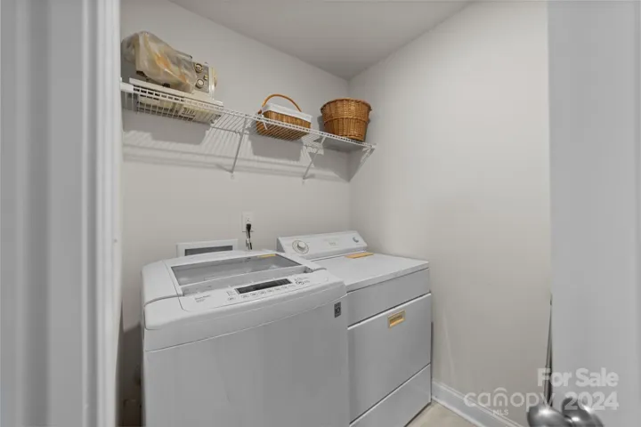 laundry room upstairs