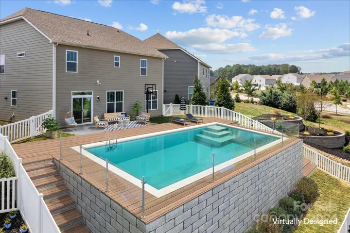 Virtually designed pool option