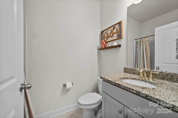 Downstairs full bath