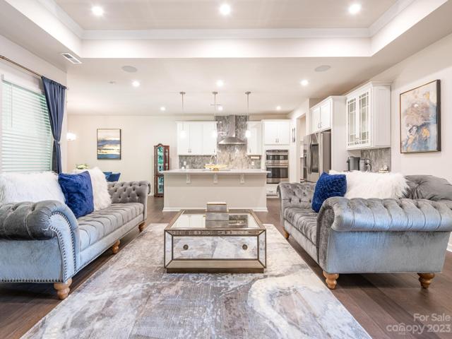 Living Room into Kitchen