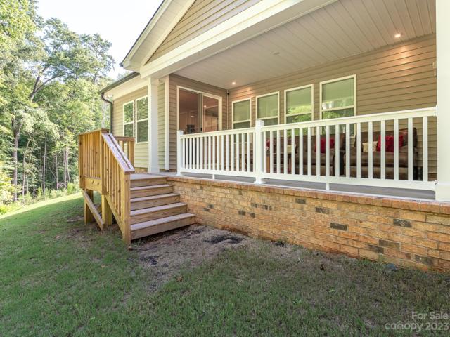 Backyard and porch