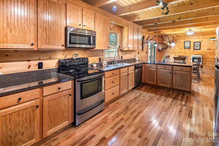 Look at the beautiful wood work throughout this home.