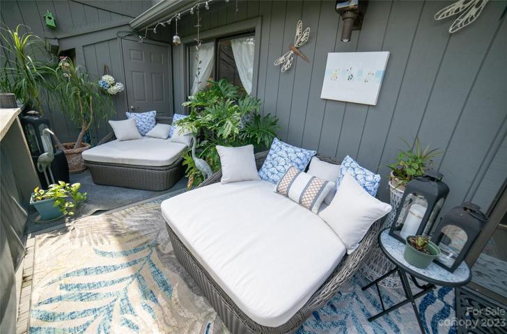 Large deck with storage