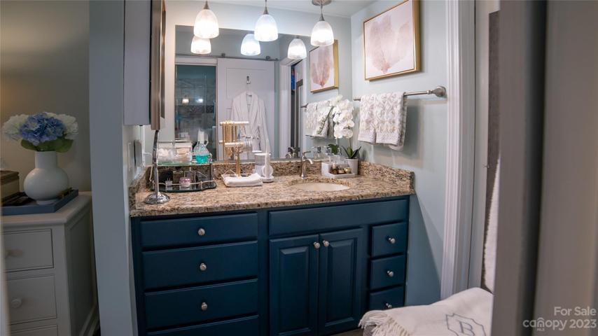 Primary bath cabinets