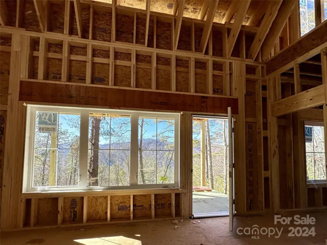 expertly framed home