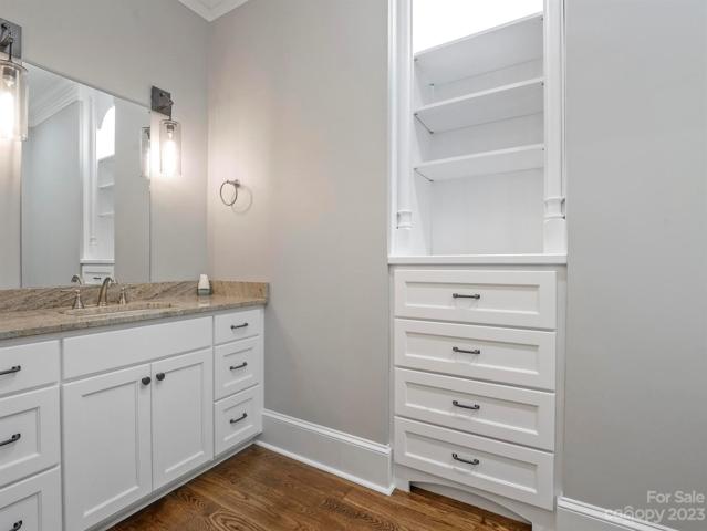 Main level half bath