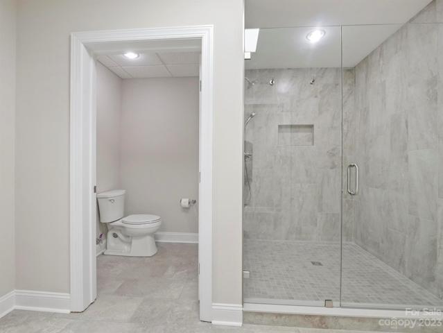 Basement bathroom