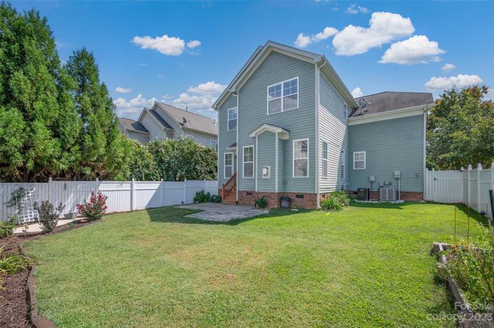 Fenced Back yard