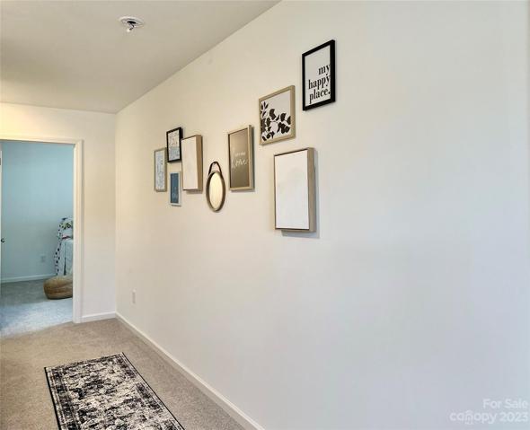 Upstairs space allows no bedroom to be on top of the other!
